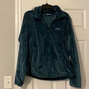 Greenish Blue Women’s Columbia Quarter Zip